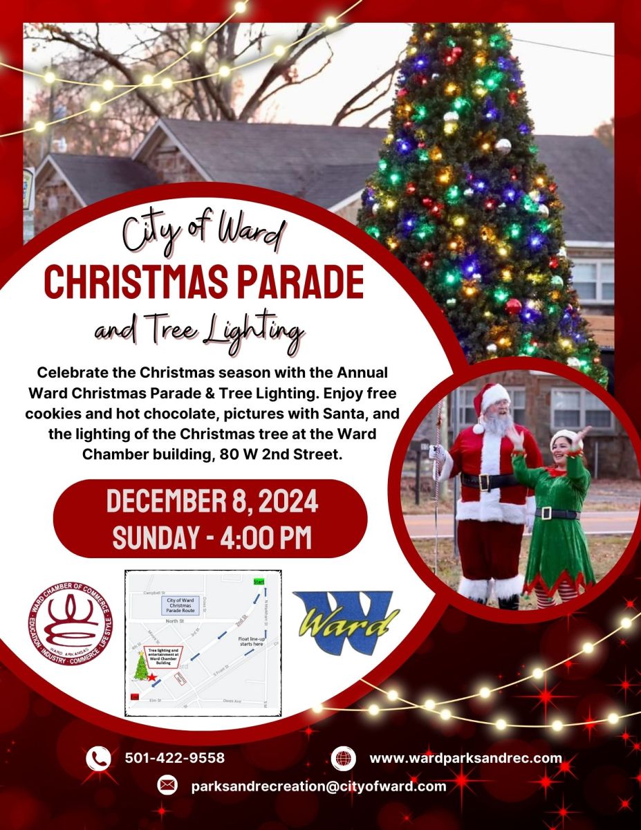 Ward Christmas Parade flyer